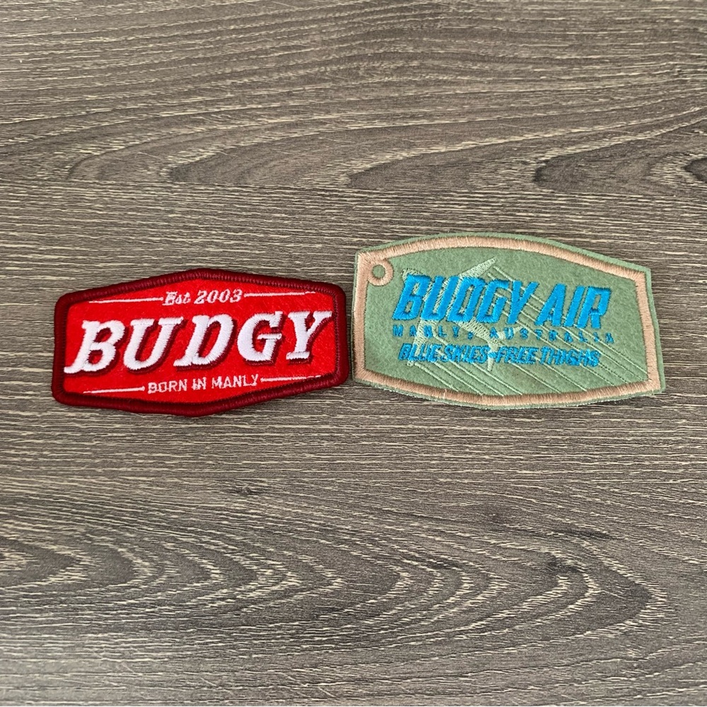 Budgy Smugglers Australia Patch Set Budgy Air Manly Beach